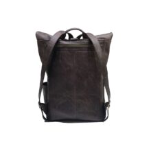 mimi rolltop usnjen nahrbtnik leather backpack